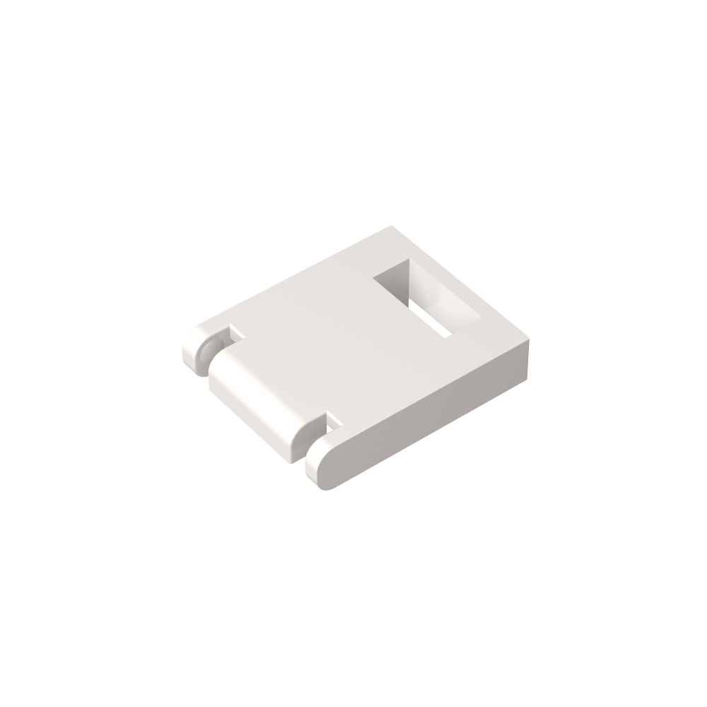 Caja 2 x 2 x 2 Puerta con Ranura-MyGobricksEs