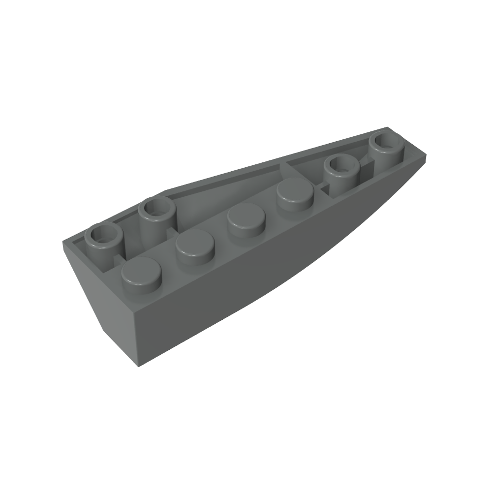 Cuña curva invertida 6 x 2 izquierda-MyGobricksEs