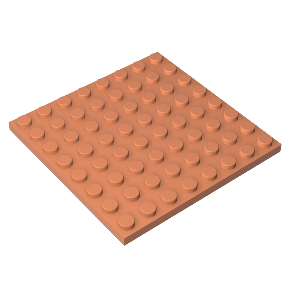 Placa 8 x 8-MyGobricksEs