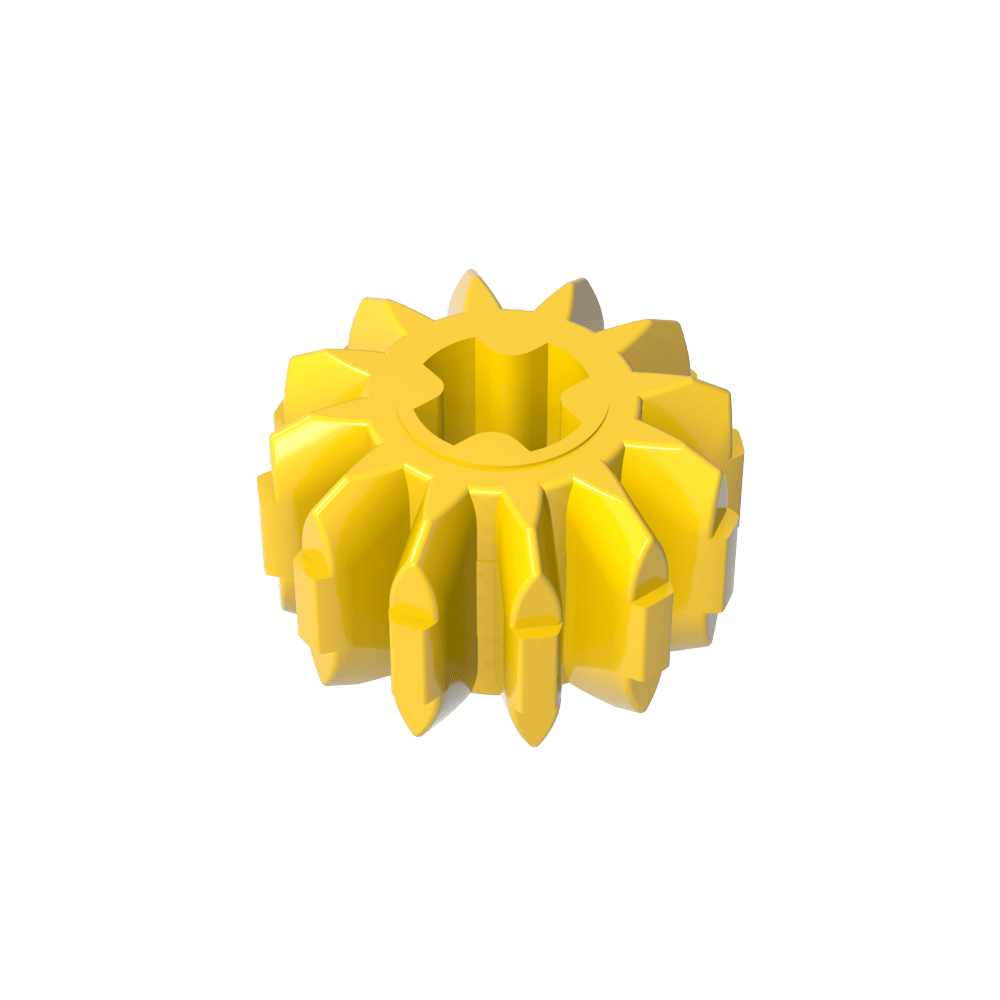 Technic Gear 12 dientes doble bisel-MyGobricksEs