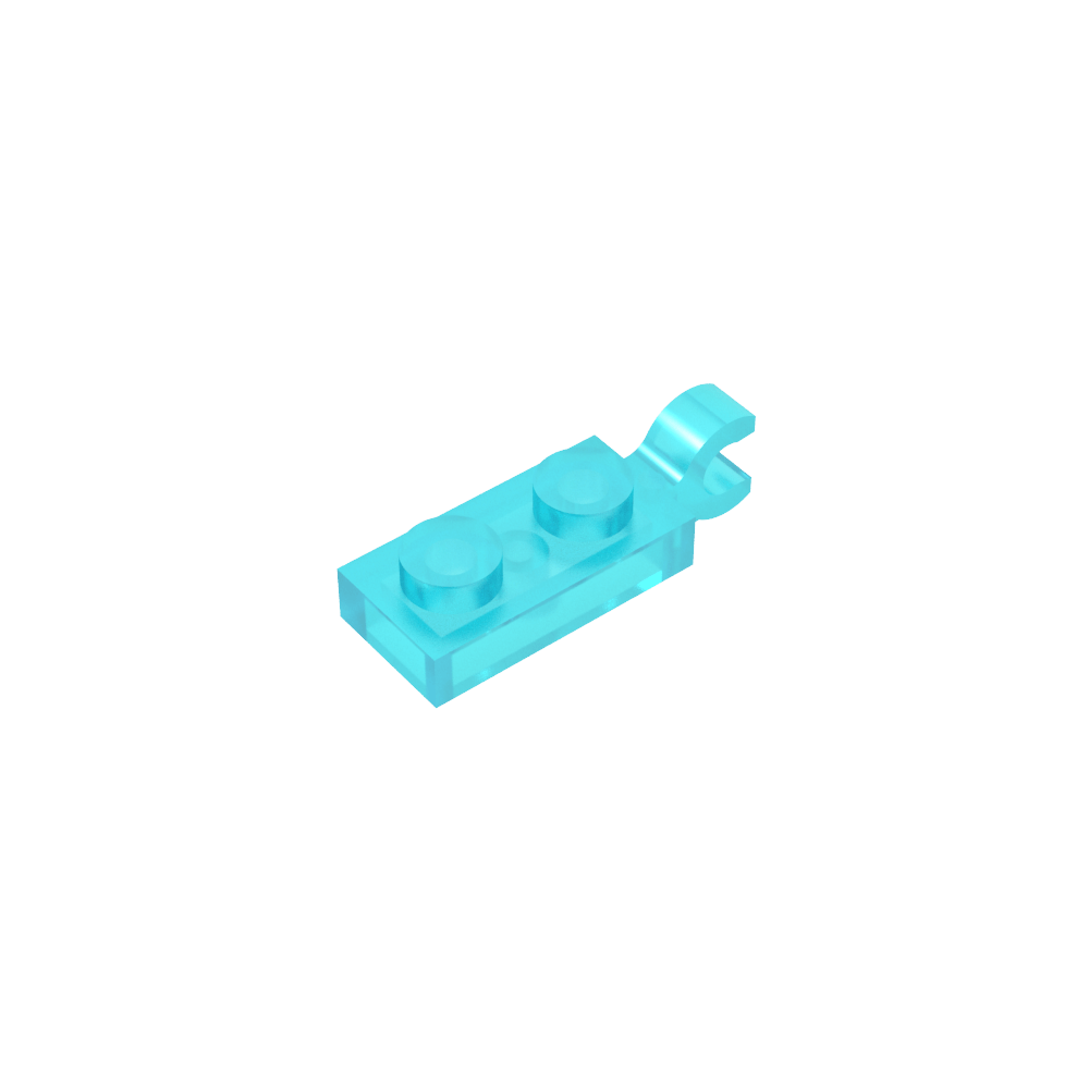 Placa Especial 1 x 2 con Clip Horizontal en el Extremo-MyGobricksEs