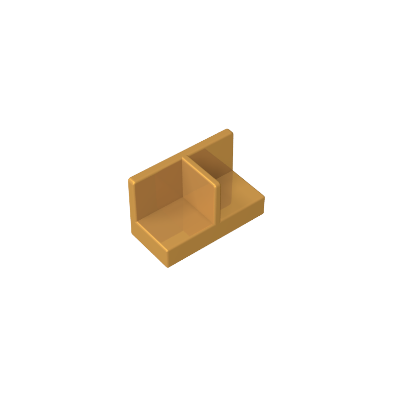 Esquina del panel de pared 1x2x1