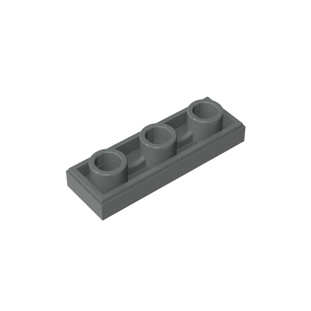 Azulejo especial 1 x 3 invertido con orificio central-MyGobricksEs