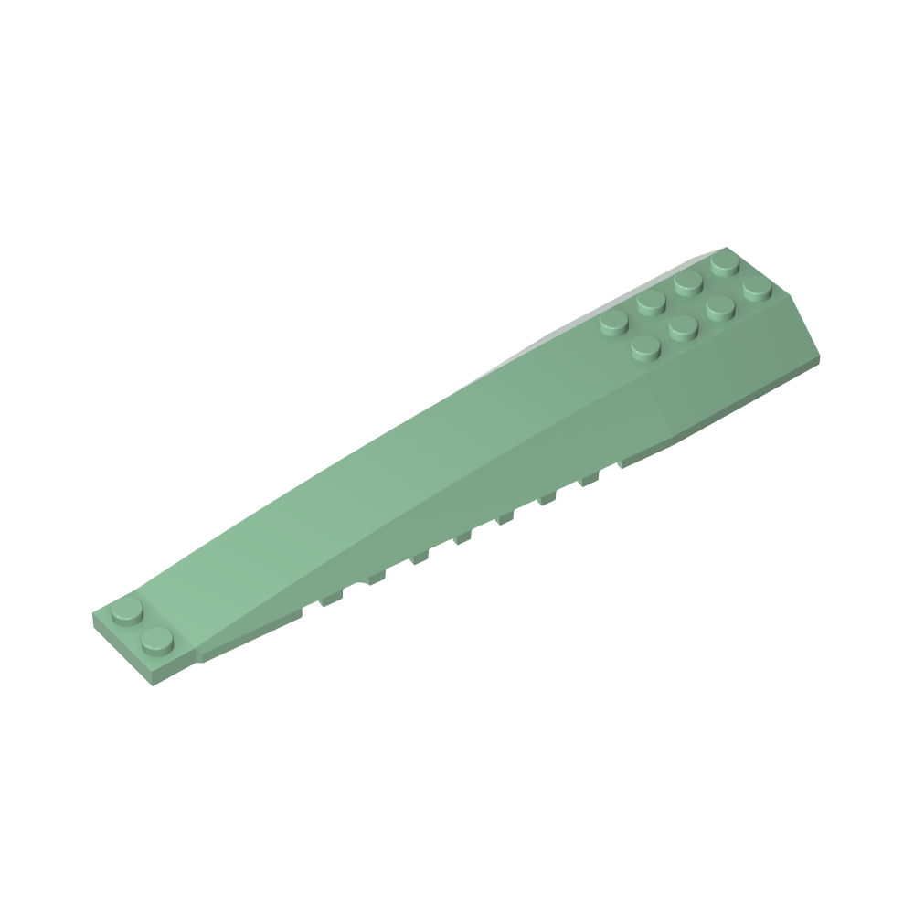 Cuña curva 16 x 4 triple-MyGobricksEs