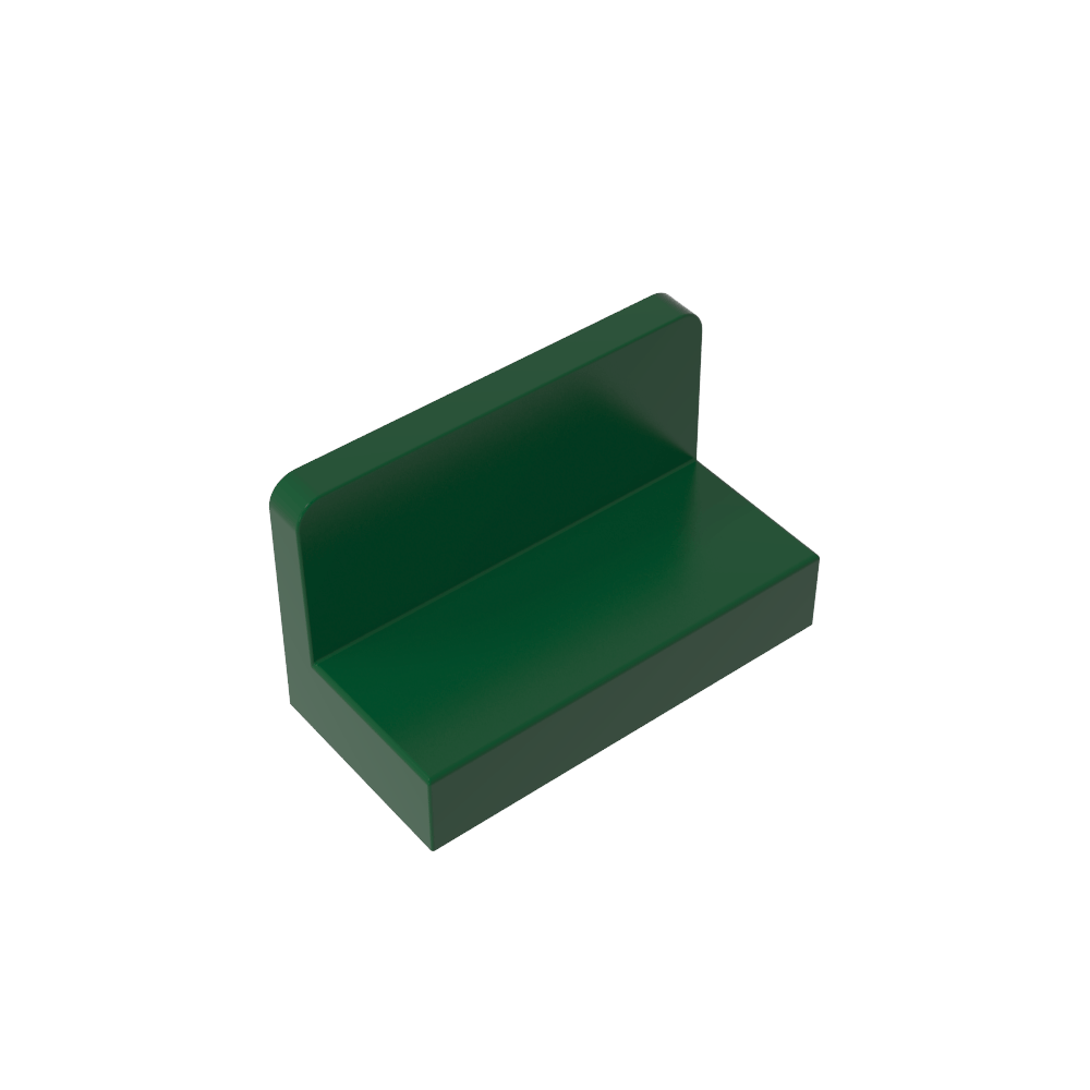 Panel 1 x 2 x 1 [Esquinas cuadradas]-MyGobricksEs