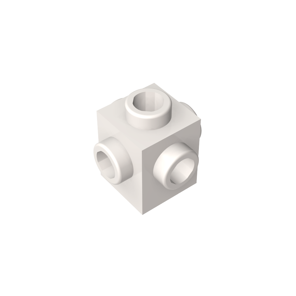 Ladrillo especial 1 x 1 pernos en los 4 lados-MyGobricksEs
