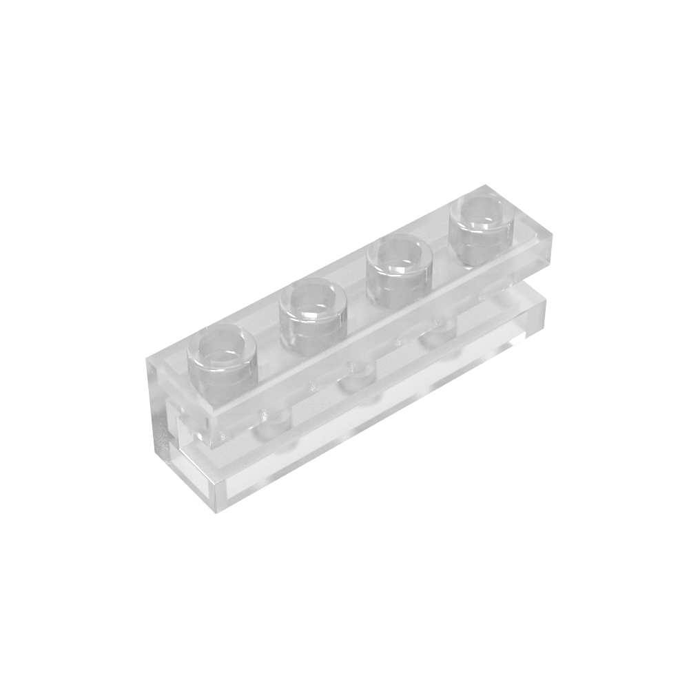 Ladrillo Especial 1 x 4 con Ranura-MyGobricksEs
