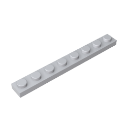 Placa 1 x 8 #3460-MyGobricksEs