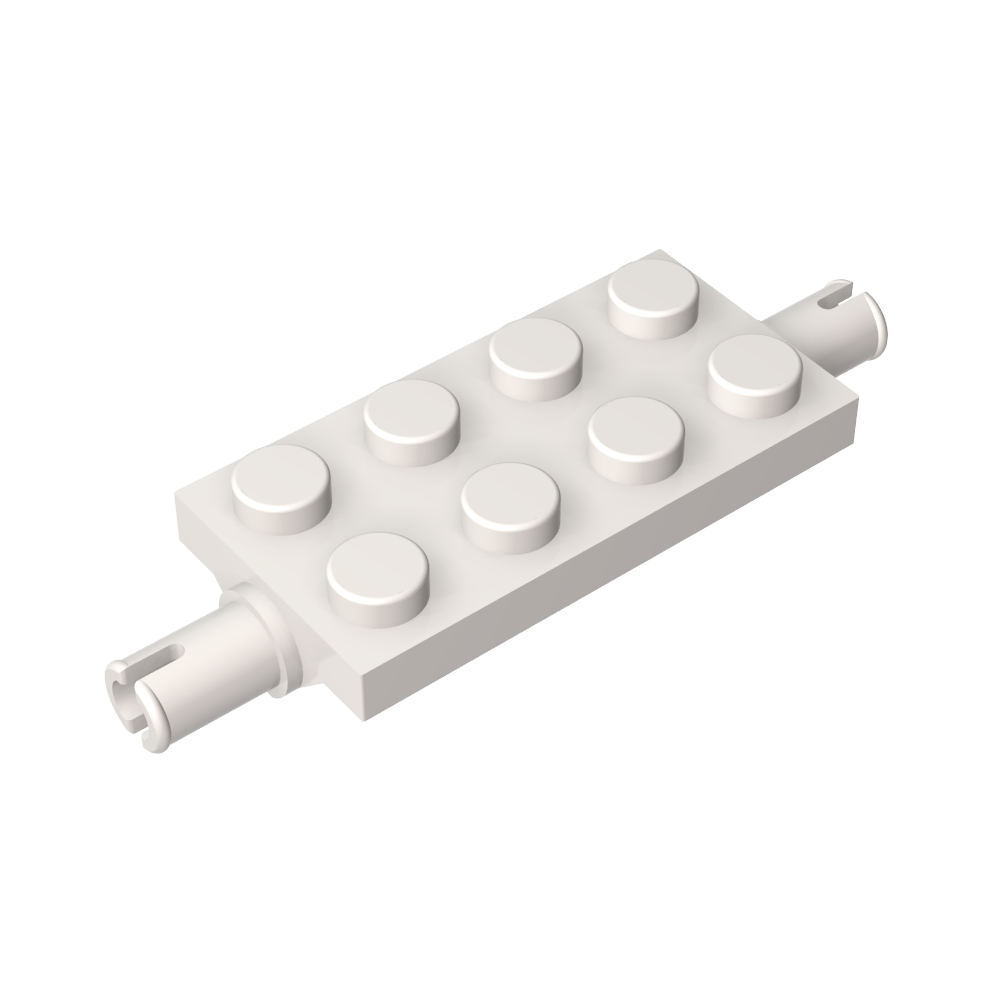 Placa Especial 2 x 4 con Pasadores-MyGobricksEs