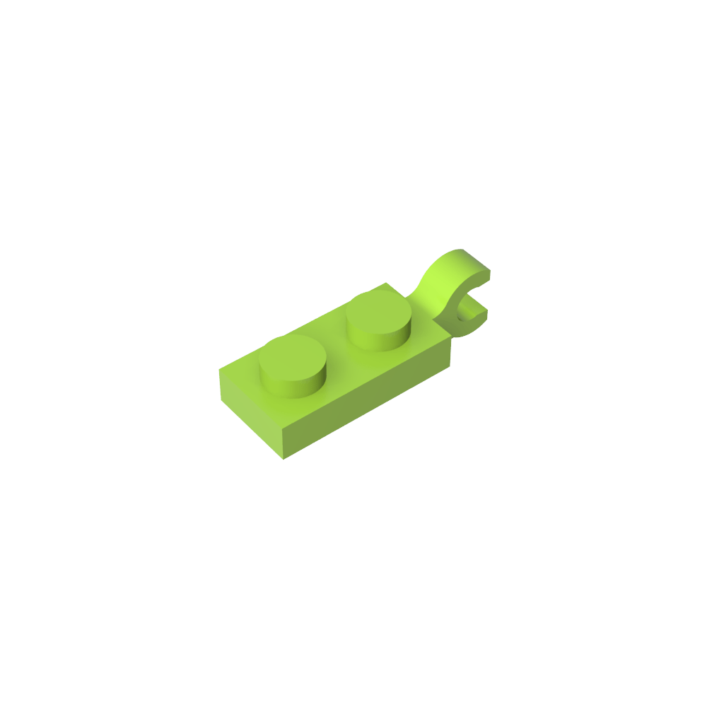 Placa Especial 1 x 2 con Clip Horizontal en el Extremo-MyGobricksEs