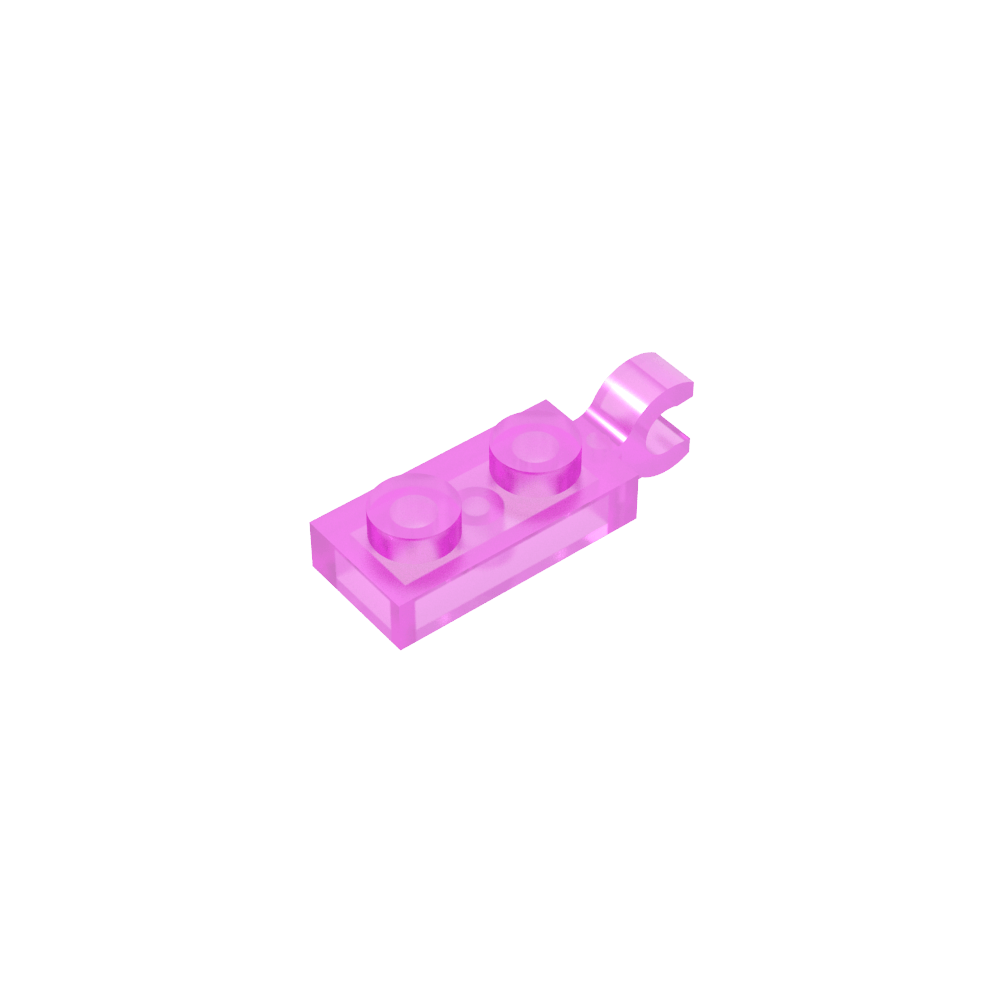 Placa Especial 1 x 2 con Clip Horizontal en el Extremo-MyGobricksEs