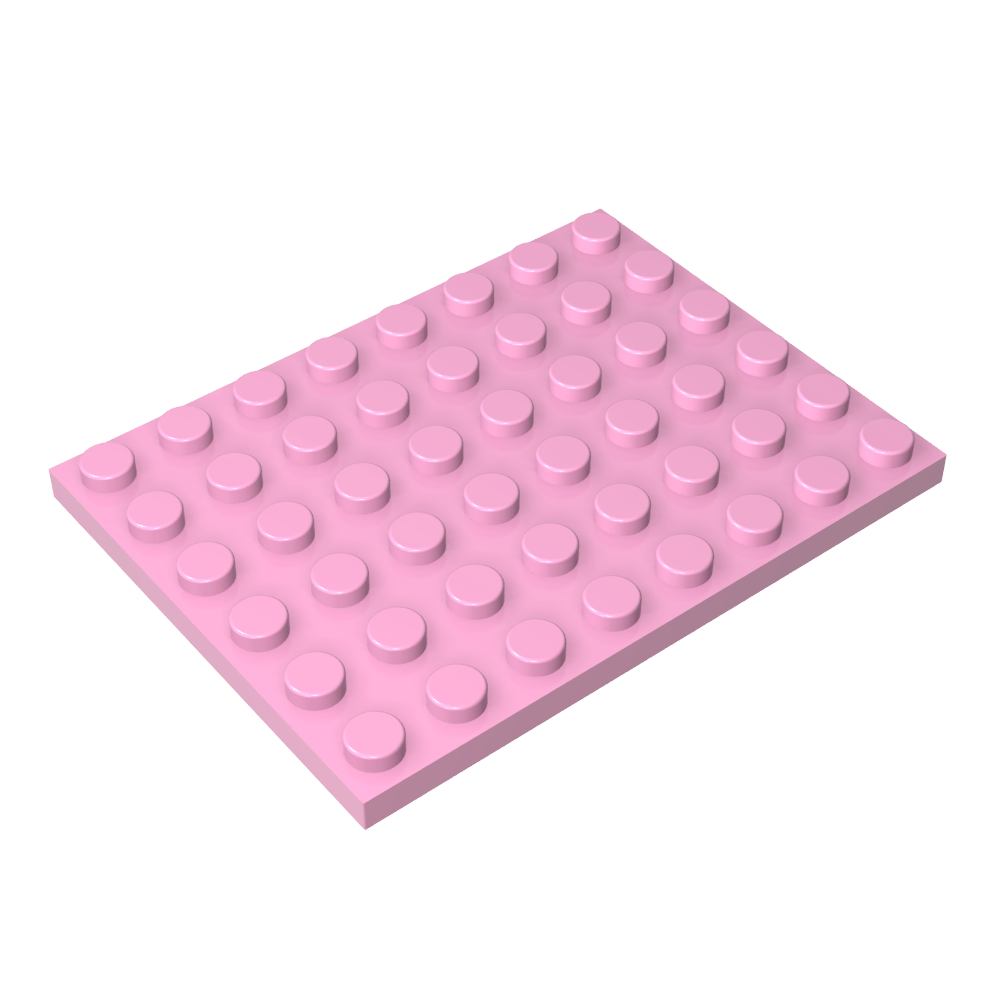 Placa 6 x 8-MyGobricksEs