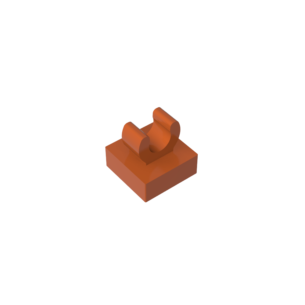 Azulejo Especial 1 x 1 con Clip con Bordes Redondeados-MyGobricksEs