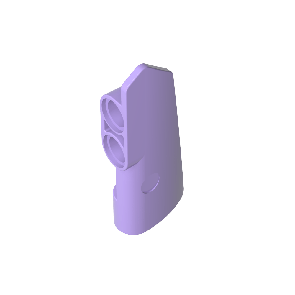 Carenado de panel técnico n.° 21, muy pequeño y liso, lado B-MyGobricksEs