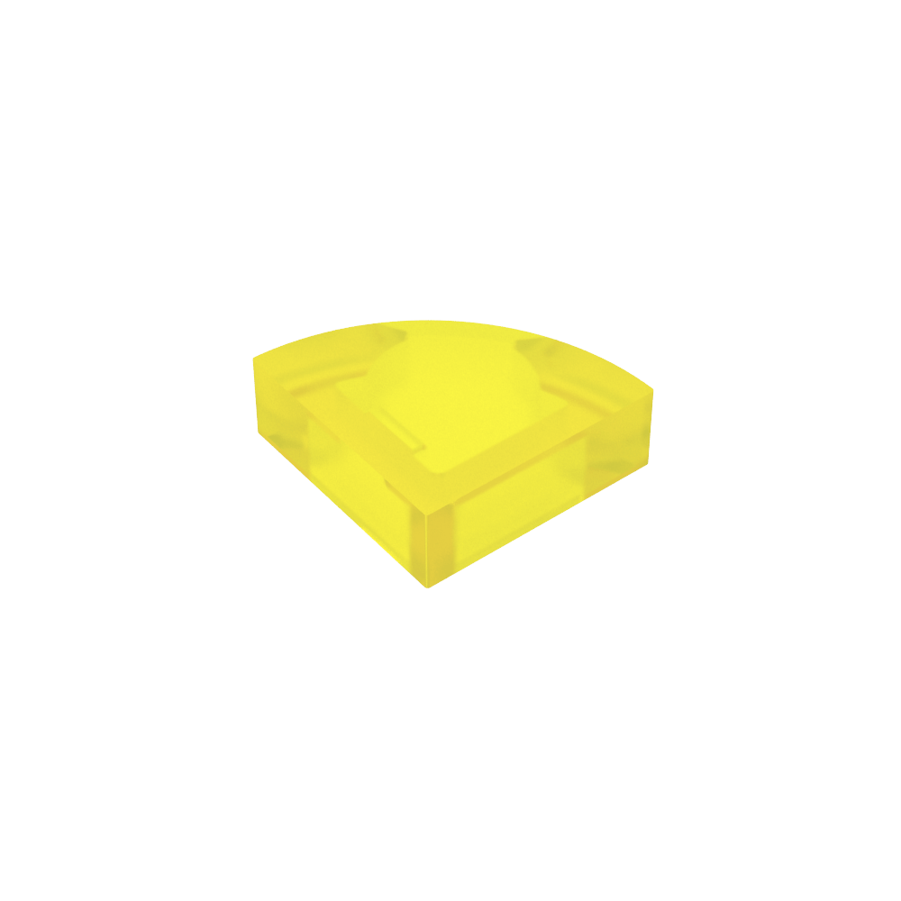 Azulejo redondo 1 x 1 cuarto-MyGobricksEs