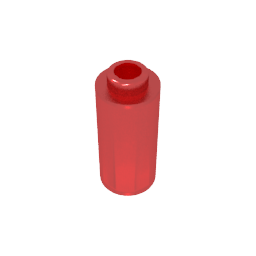 Ladrillo redondo 1 x 1 x 1 2/3-MyGobricksEs