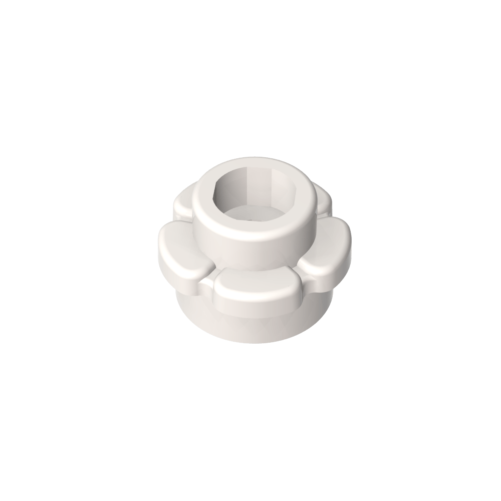 Planta, Flor, Plato Redondo 1 x 1 con 5 Pétalos-MyGobricksEs