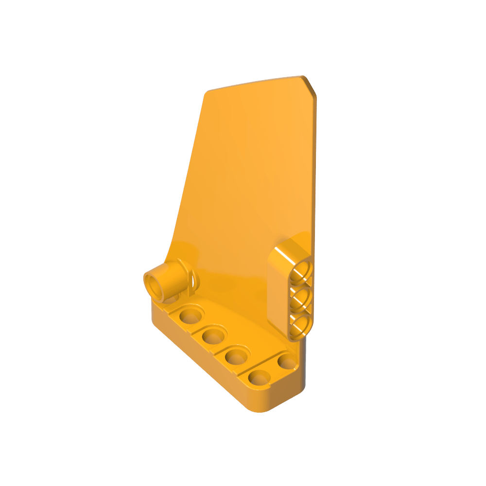 Carenado de panel técnico n.° 18 grande liso, lado B-MyGobricksEs