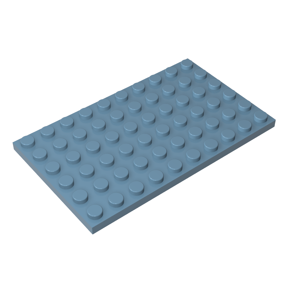 Placa 6 x 10-MyGobricksEs