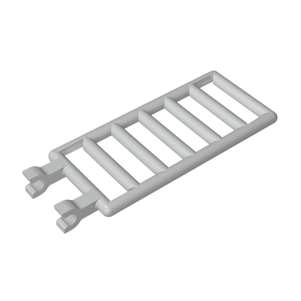 Barra 7 x 3 con clips dobles (escalera)-MyGobricksEs