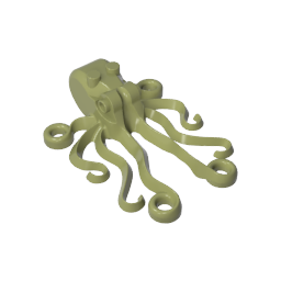 Animal, Pulpo [Simple]-MyGobricksEs