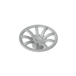 Cubierta de rueda de 9 radios - 18 mm D.-MyGobricksEs