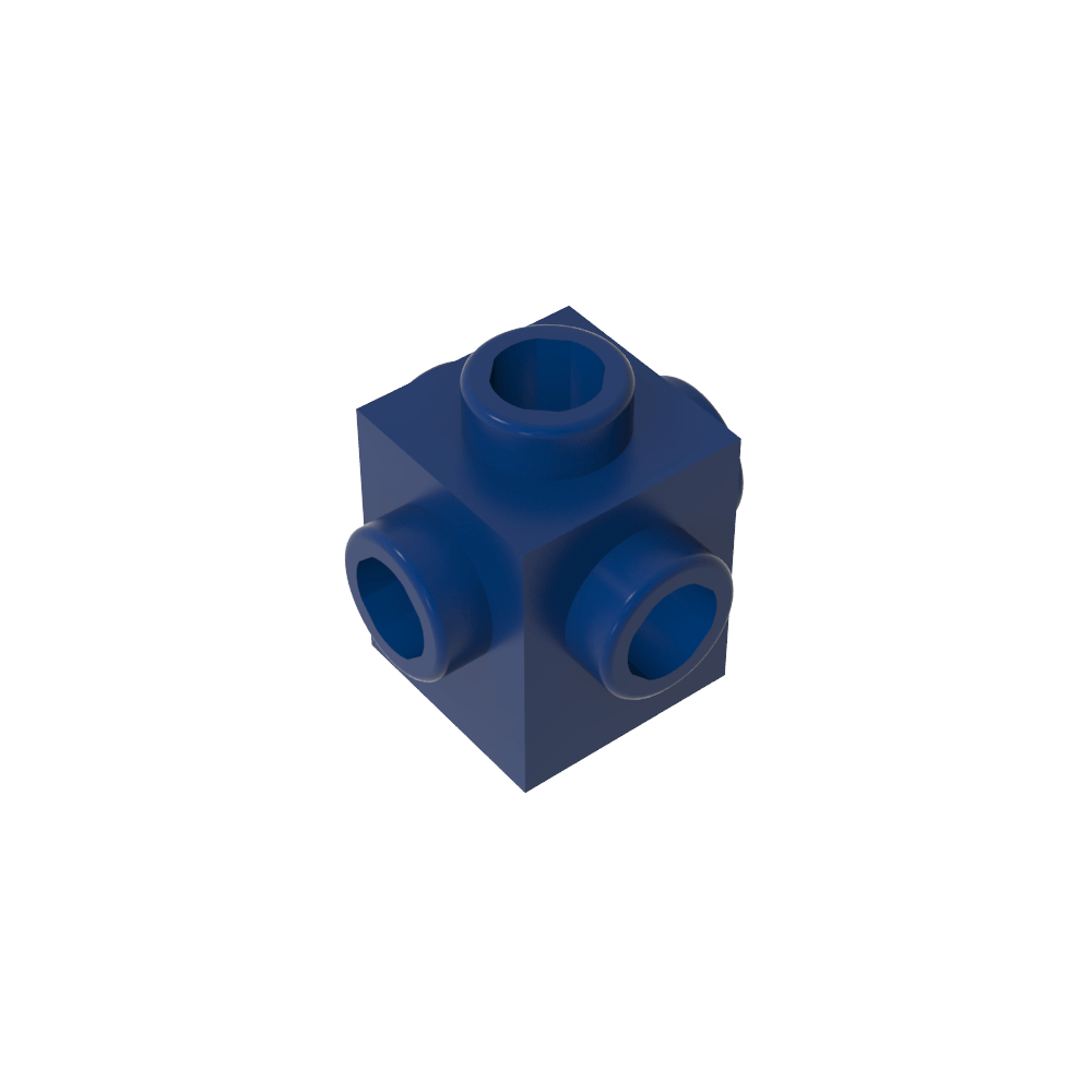 Ladrillo especial 1 x 1 pernos en los 4 lados-MyGobricksEs