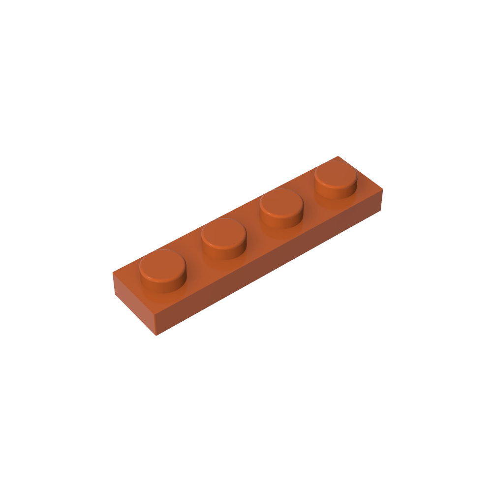 Placa 1 x 4-MyGobricksEs