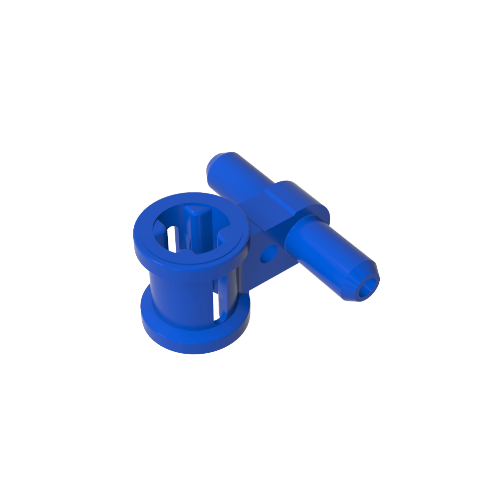 Conector de manguera neumática con conector de eje-MyGobricksEs