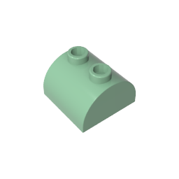 Ladrillo curvo 2 x 2 con dos montantes superiores-MyGobricksEs