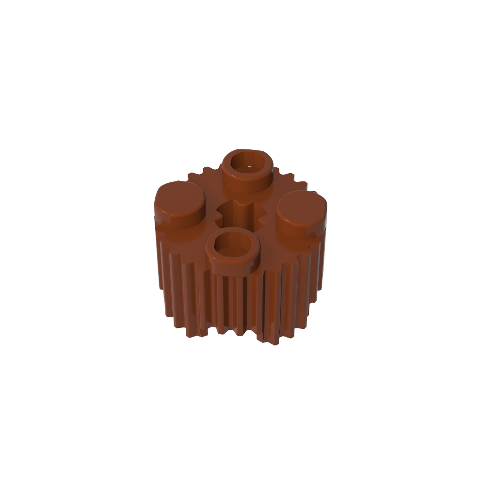 Ladrillo redondo 2 x 2 [Parrilla]-MyGobricksEs