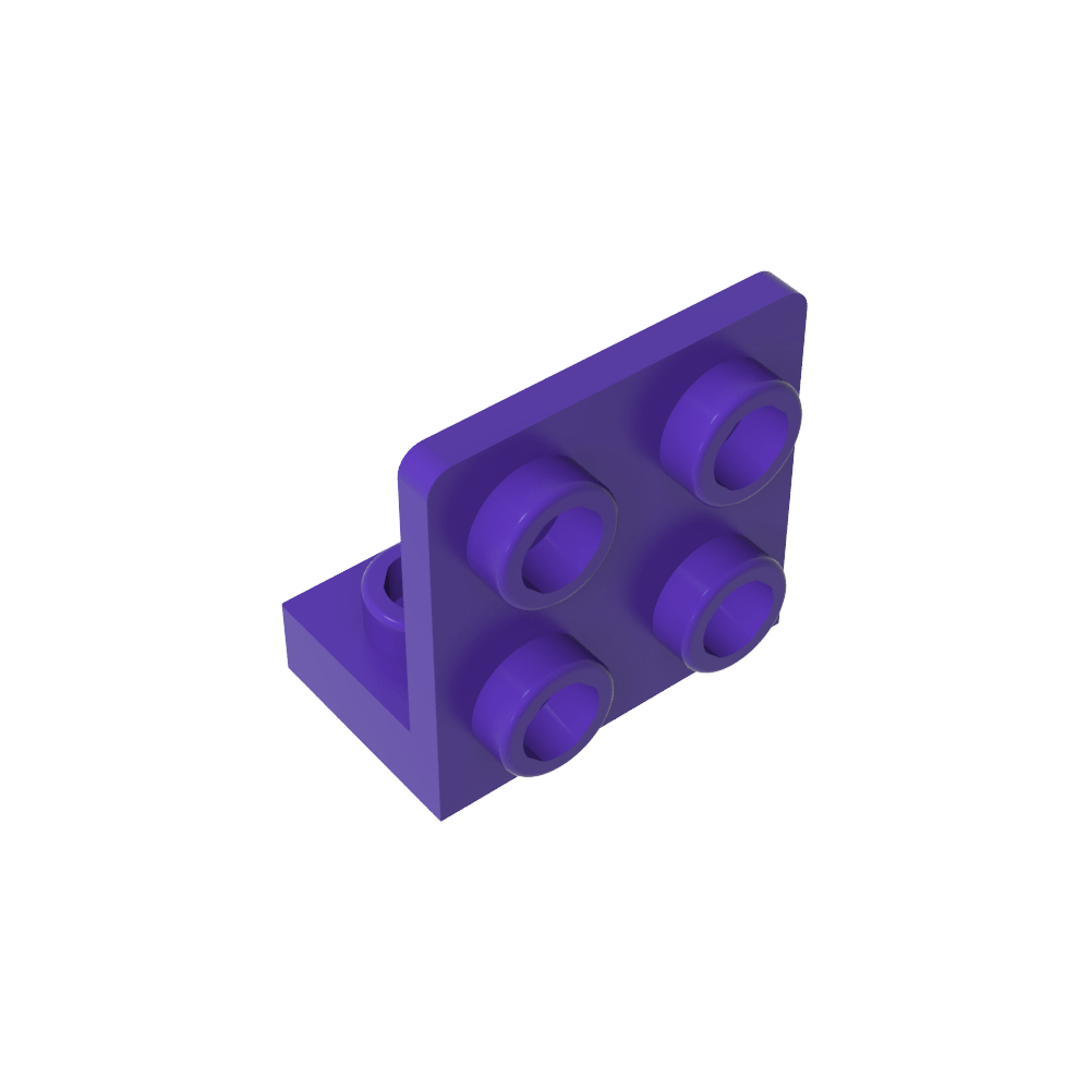 Soporte 1 x 2 - 2 x 2 Invertido-MyGobricksEs