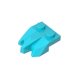 Plato Especial 2 x 3 con Rocas-MyGobricksEs