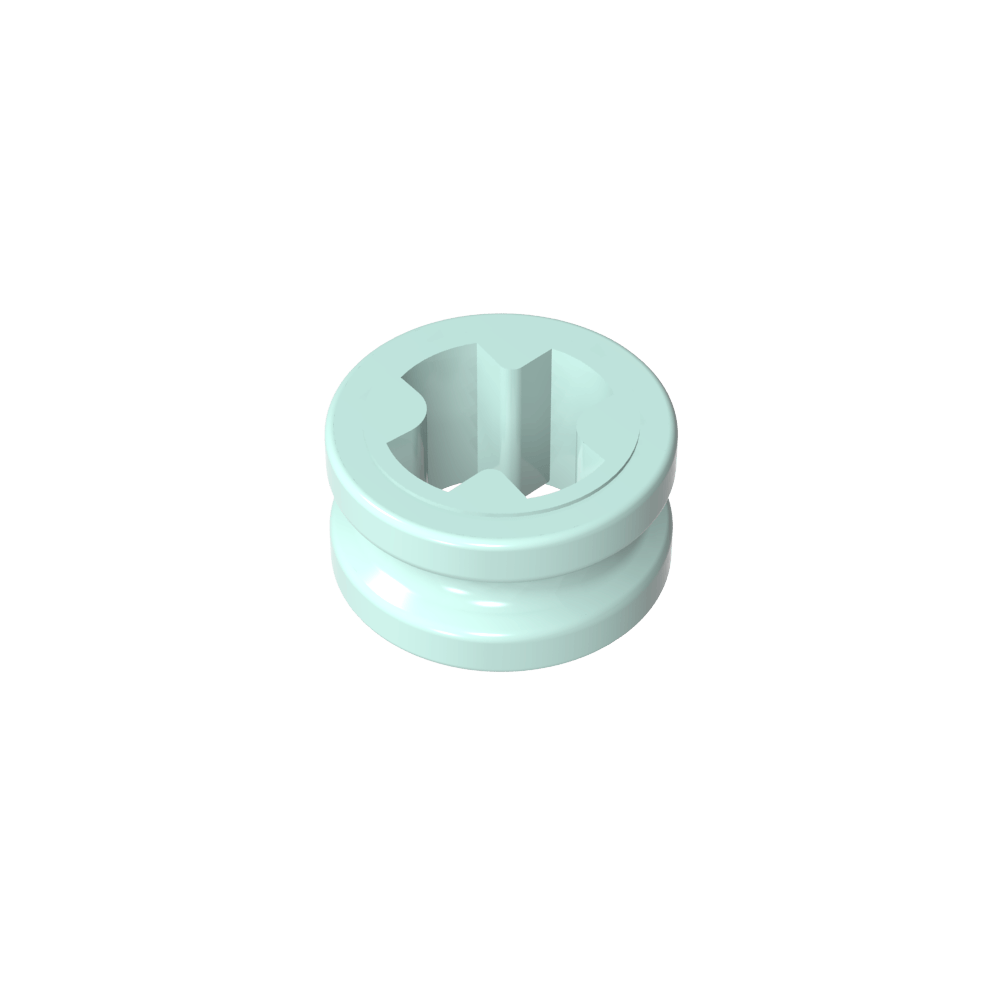 Casquillo Technic 1/2 Liso con Orificio para Eje Reducido-MyGobricksEs