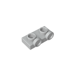 Placa, Modificada 1 x 2 con 2 puntos salientes Invertida-MyGobricksEs