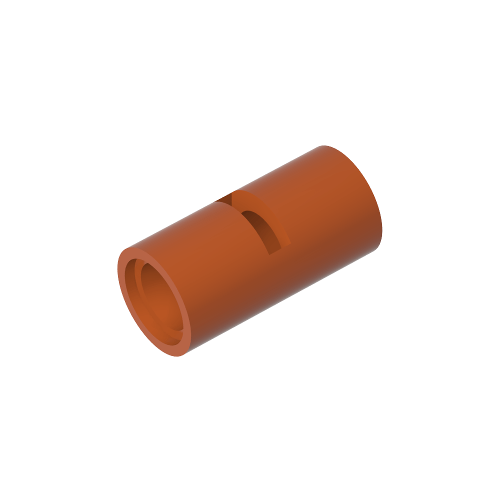 Conector de clavija Technic redondo [ranurado]-MyGobricksEs