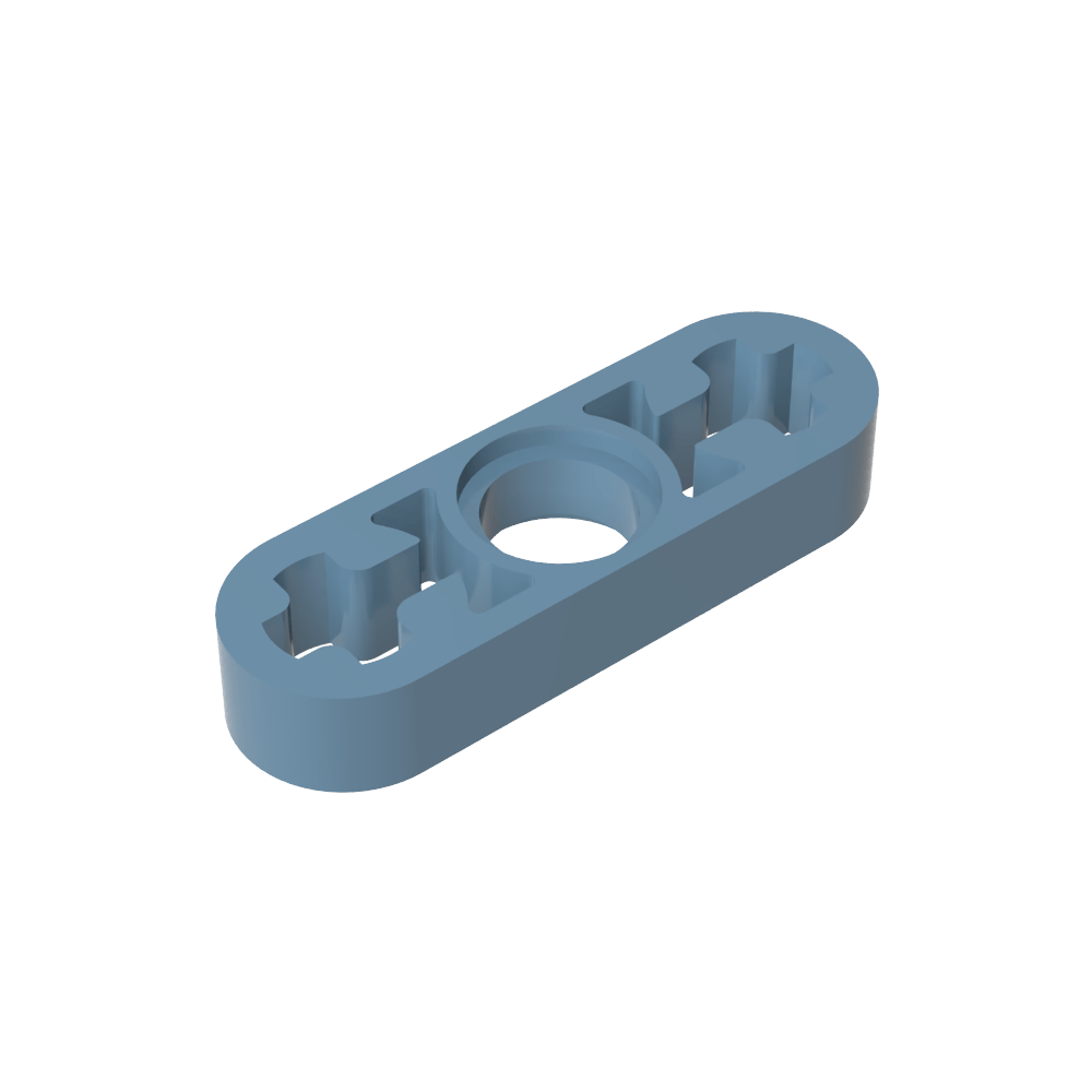 Viga técnica 1 x 3 delgada-MyGobricksEs