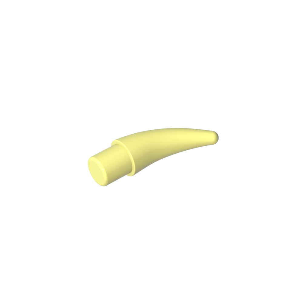Parte del cuerpo animal, púa/garra/diente/garra/cuerno, pequeño-MyGobricksEs