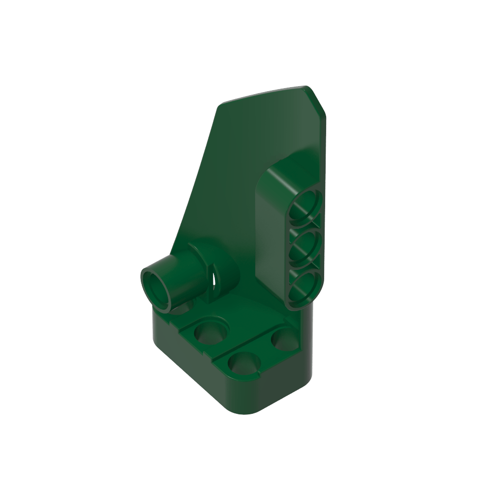 Carenado de panel técnico n.° 4 pequeño, liso, largo, lado B-MyGobricksEs