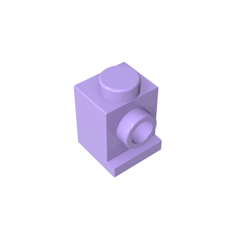 Brick Special 1 x 1 con faro y sin ranura-MyGobricksEs