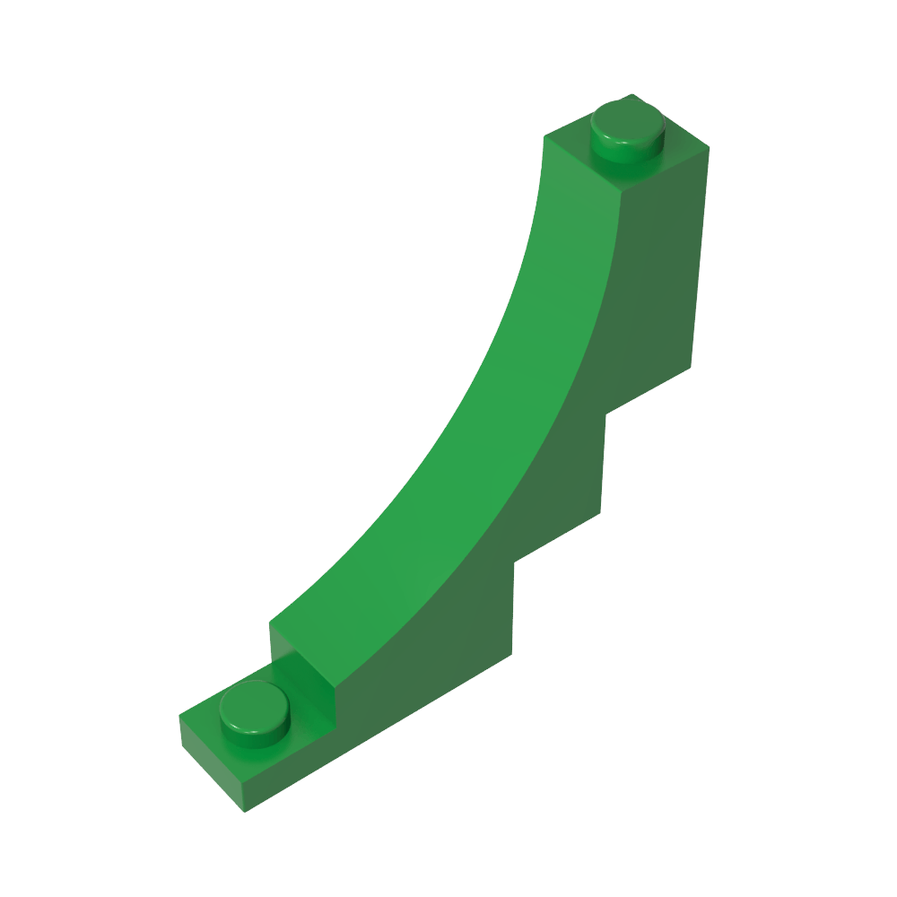 Arco de ladrillo 1 x 5 x 4 invertido-MyGobricksEs