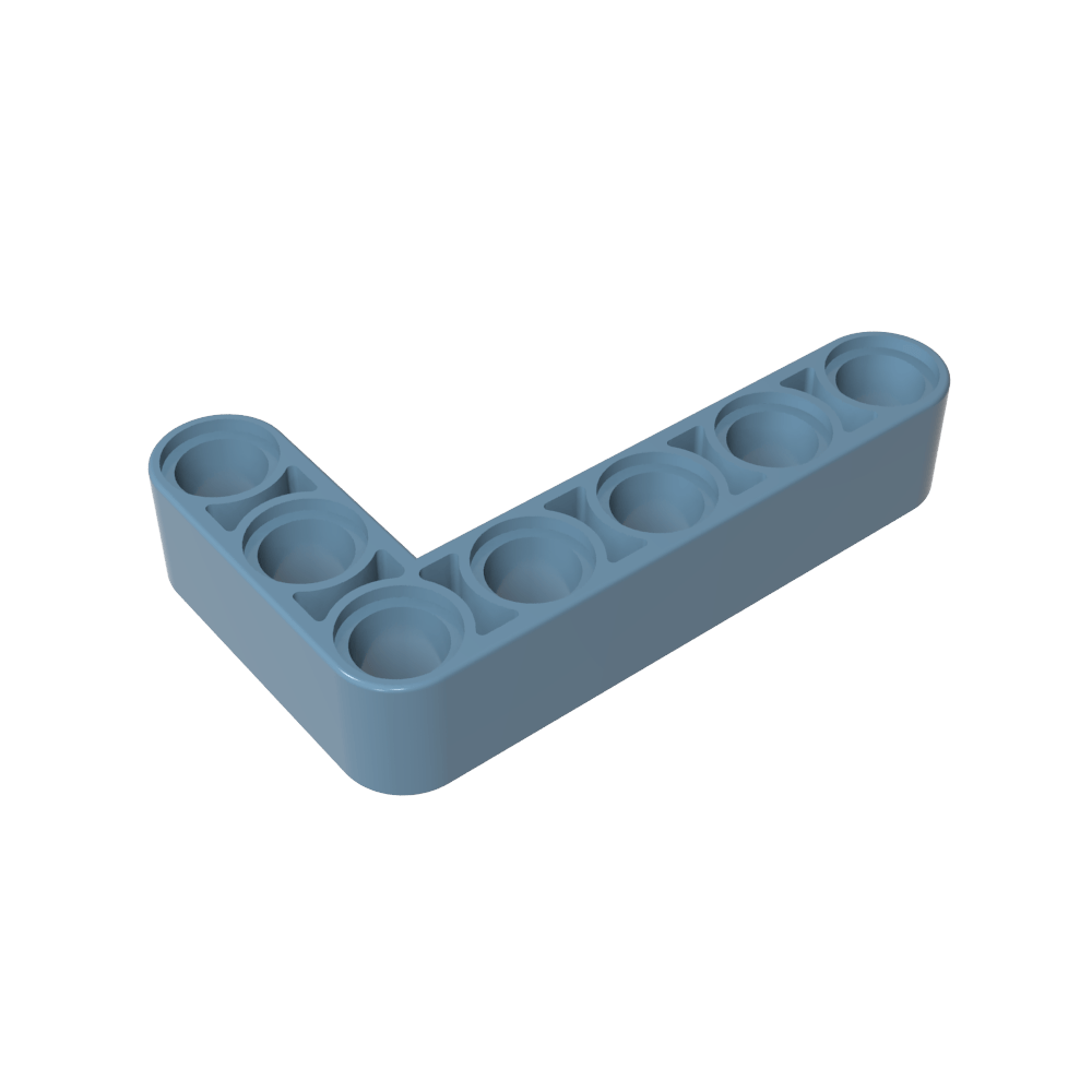 Viga técnica 3 x 5 en forma de L de espesor-MyGobricksEs