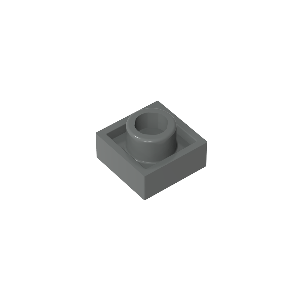 1 x 1 tablero de doble cara-MyGobricksEs