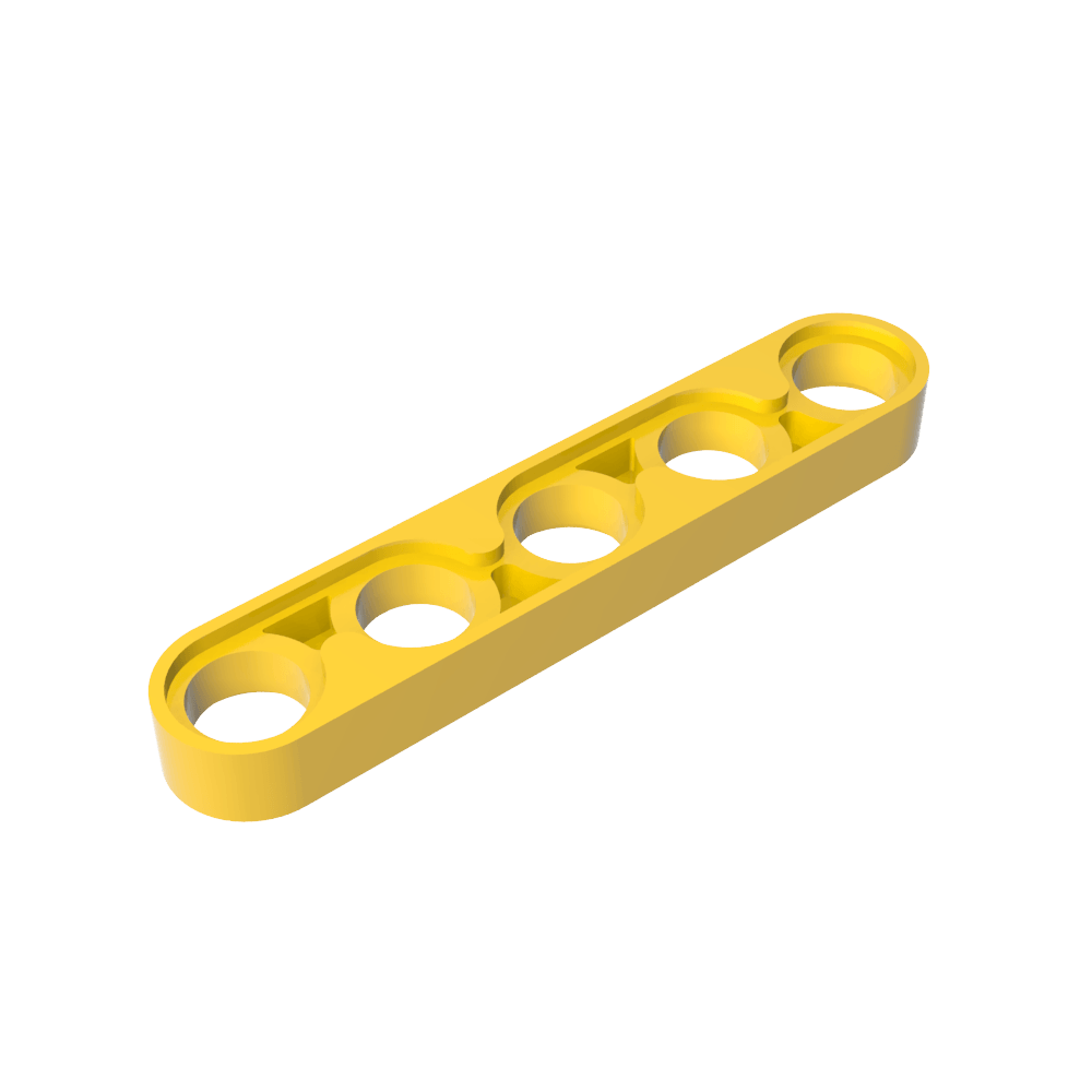 Viga técnica 1 x 5 delgada-MyGobricksEs