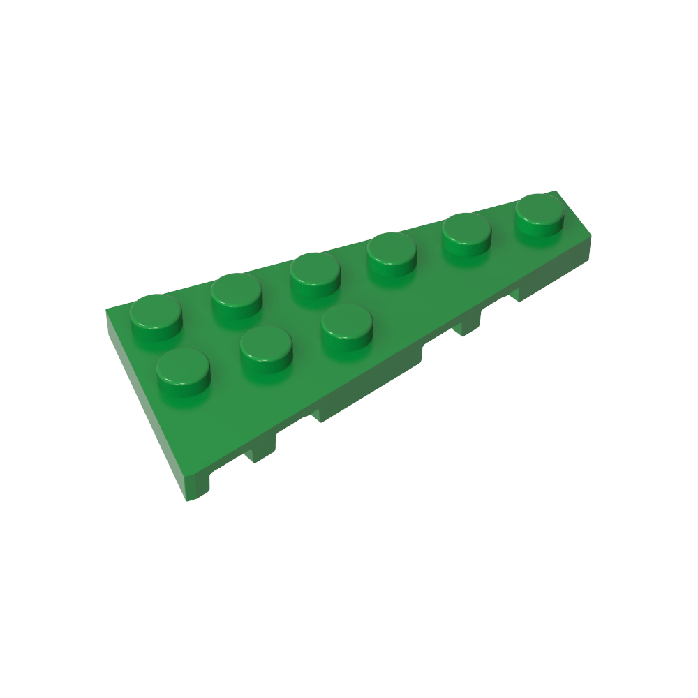 Placa de cuña 6 x 3 derecha-MyGobricksEs