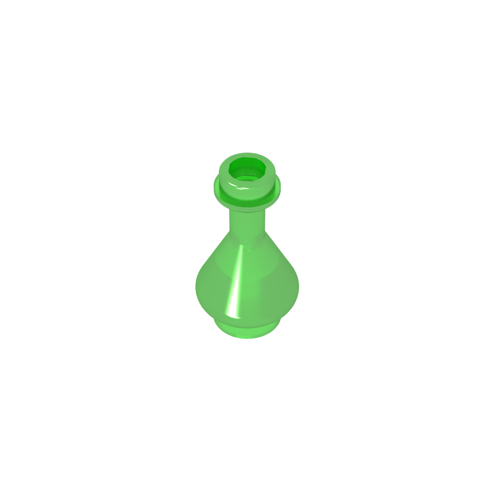 Botella de equipo / Matraz Erlenmeyer [Simple]-MyGobricksEs