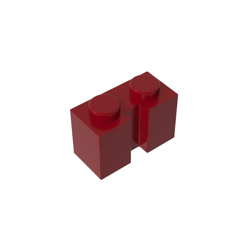 Ladrillo Especial 1 x 2 con Ranura-MyGobricksEs