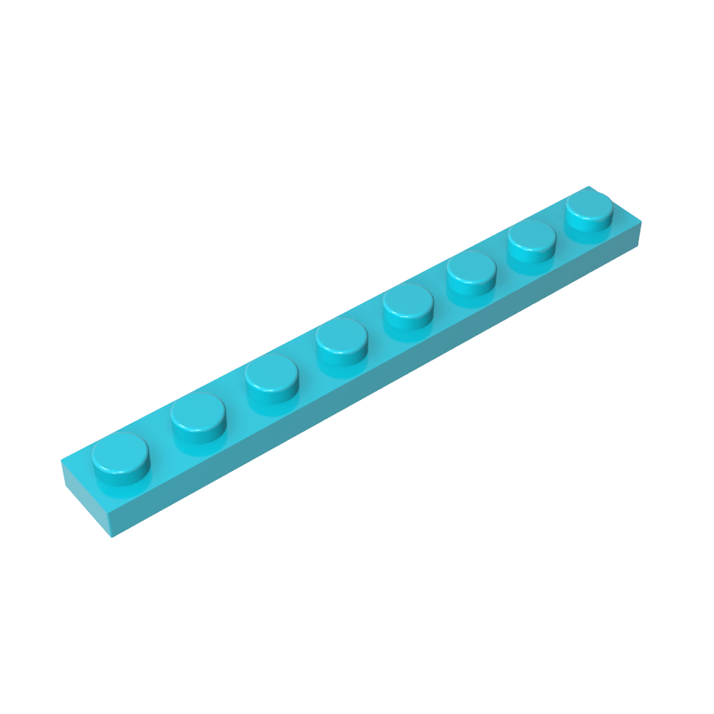 Placa 1 x 8 #3460-MyGobricksEs