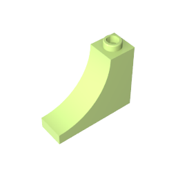 Arco de ladrillo 1 x 3 x 2 invertido [Arco interior]-MyGobricksEs