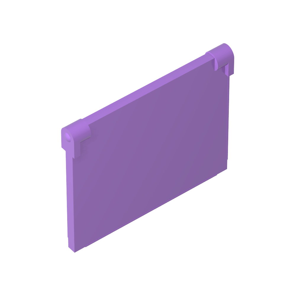 Vidrio para ventana 1 x 4 x 3 [Apertura]-MyGobricksEs